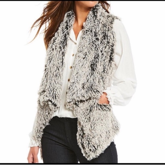 Democracy fur vest Clearance